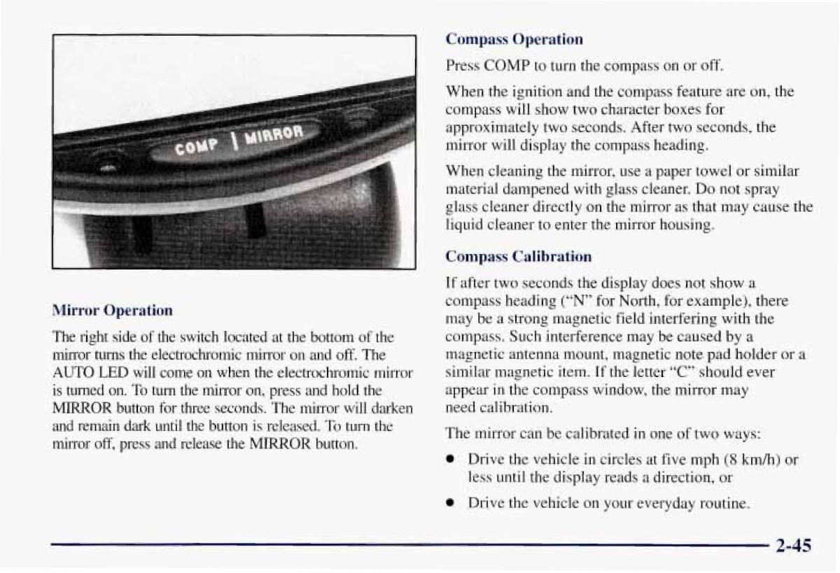 Chevrolet GMC Suburban VIII 8 owners manual / page 116