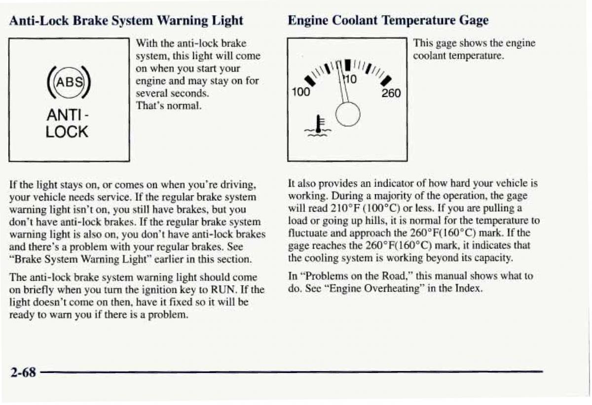 Chevrolet GMC Suburban VIII 8 owners manual / page 139