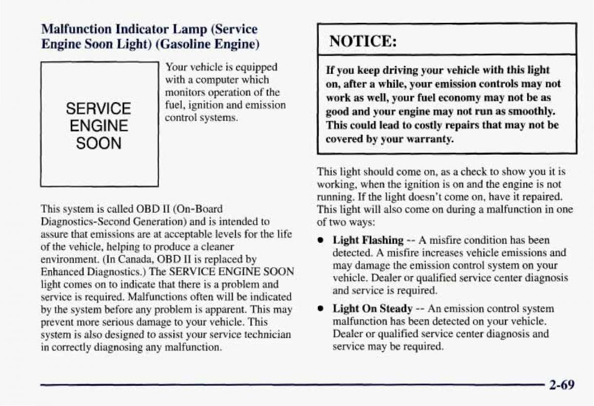 Chevrolet GMC Suburban VIII 8 owners manual / page 140