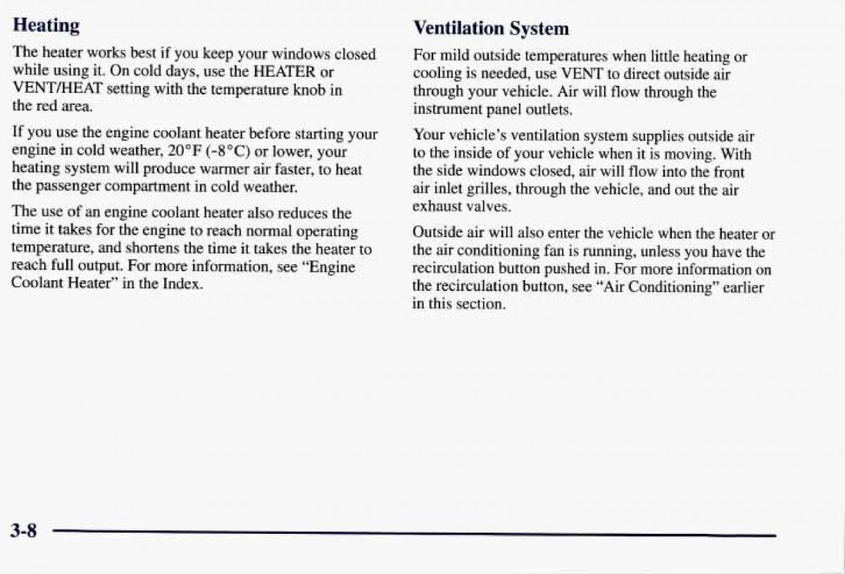 Chevrolet GMC Suburban VIII 8 owners manual / page 155