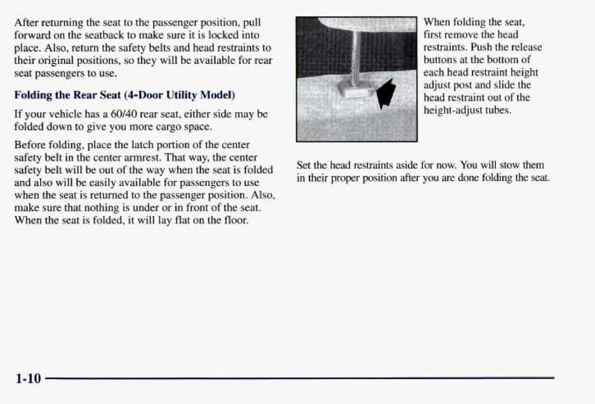 Chevrolet GMC Suburban VIII 8 owners manual / page 17