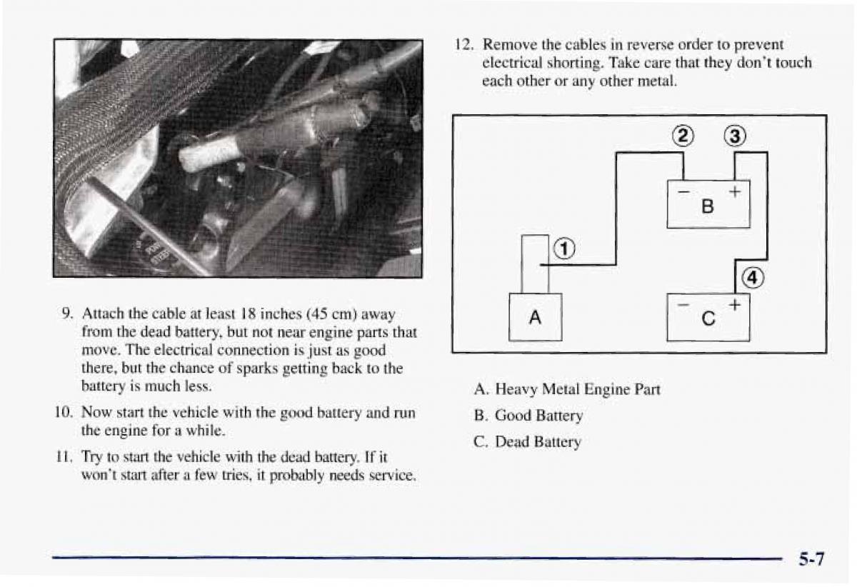 Chevrolet GMC Suburban VIII 8 owners manual / page 244