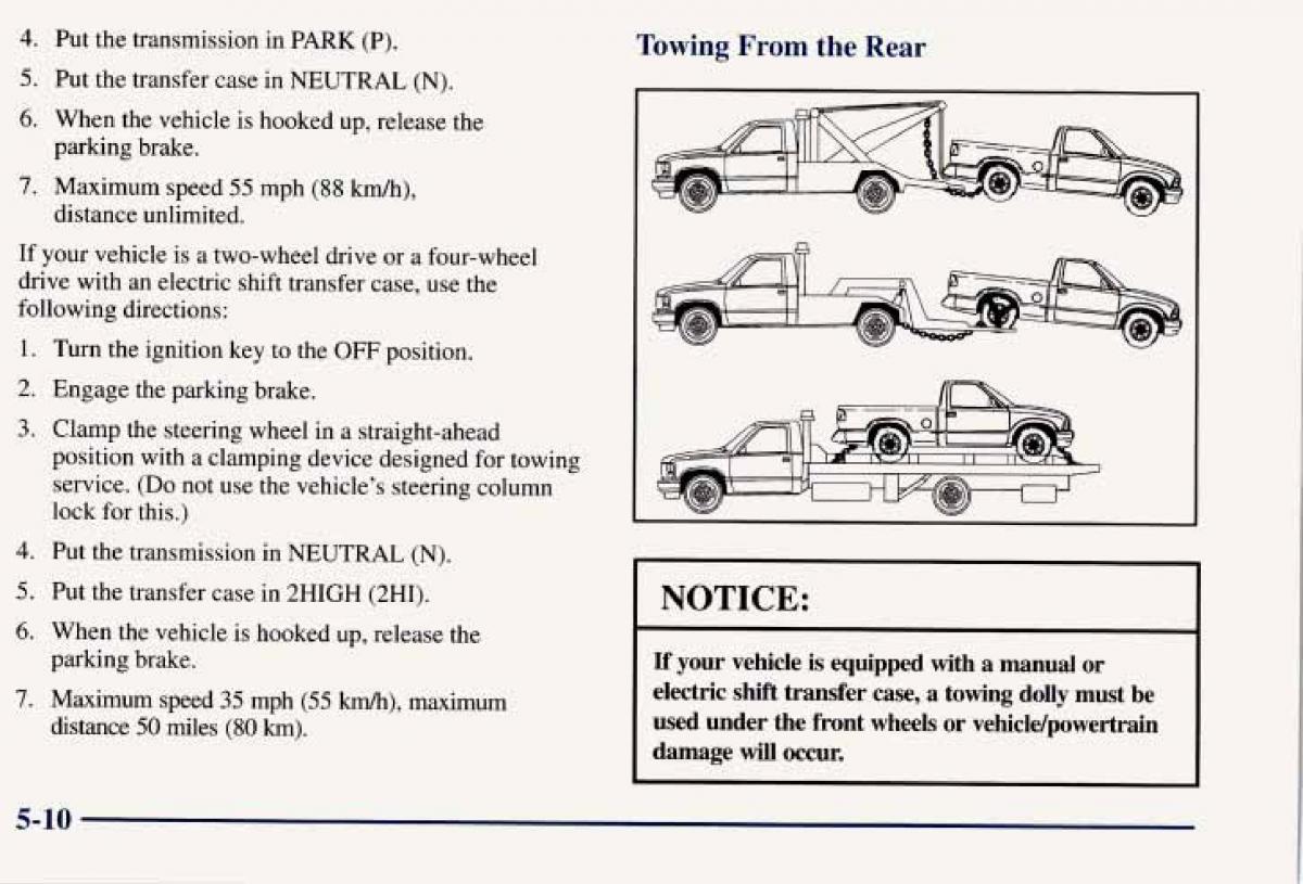 Chevrolet GMC Suburban VIII 8 owners manual / page 247