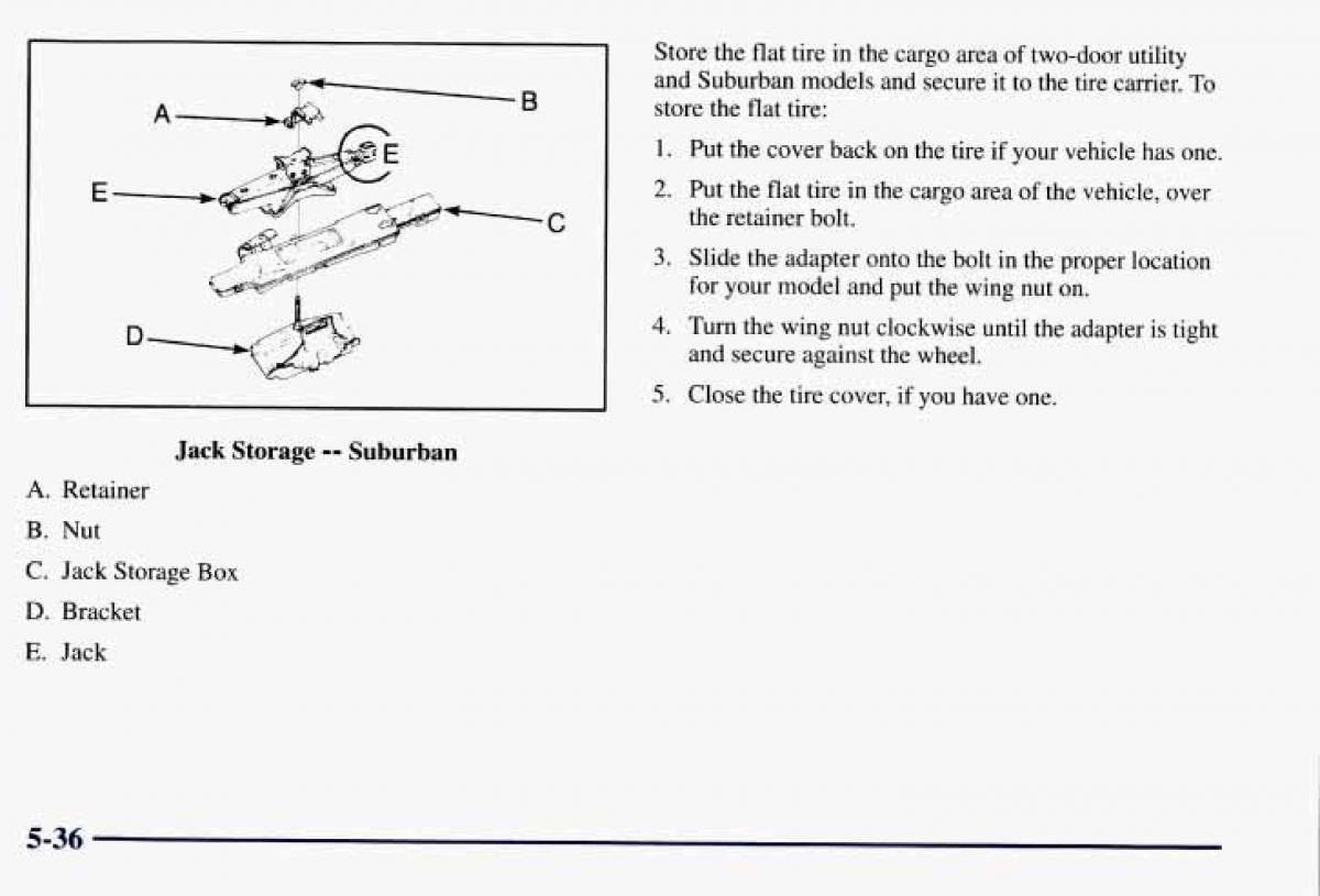 Chevrolet GMC Suburban VIII 8 owners manual / page 273