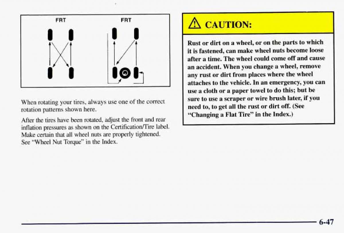 Chevrolet GMC Suburban VIII 8 owners manual / page 326