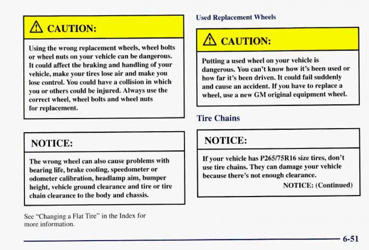 Chevrolet GMC Suburban VIII 8 owners manual / page 330