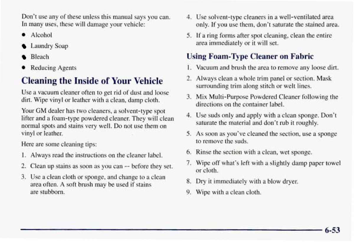 Chevrolet GMC Suburban VIII 8 owners manual / page 332