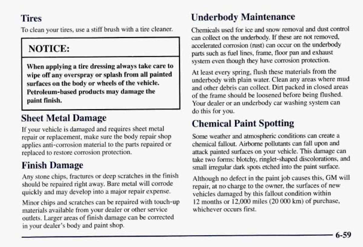 Chevrolet GMC Suburban VIII 8 owners manual / page 338