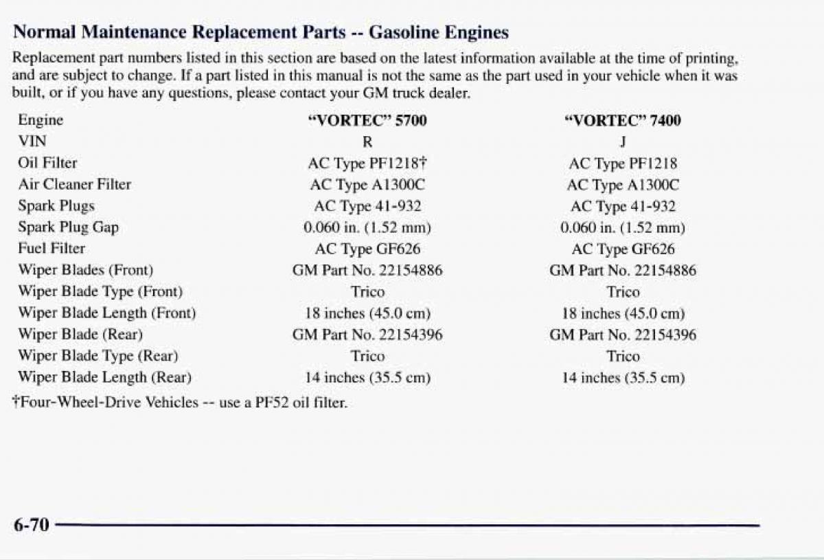 Chevrolet GMC Suburban VIII 8 owners manual / page 349