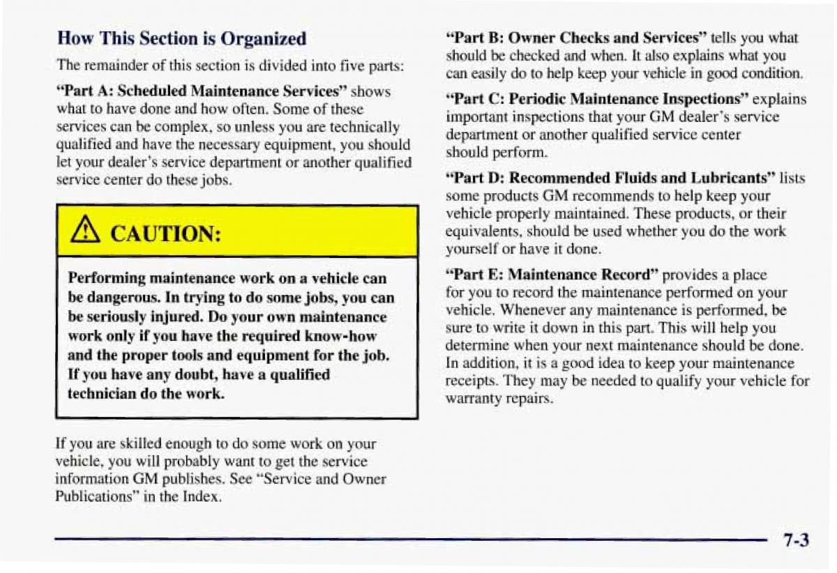 Chevrolet GMC Suburban VIII 8 owners manual / page 356