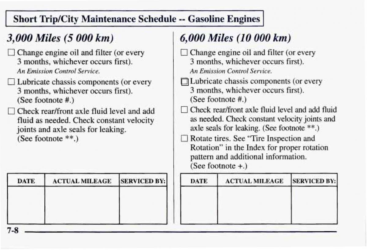 Chevrolet GMC Suburban VIII 8 owners manual / page 361