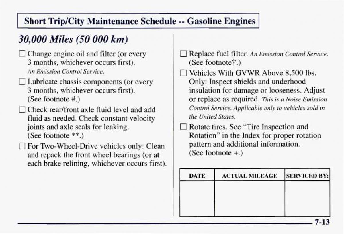 Chevrolet GMC Suburban VIII 8 owners manual / page 366