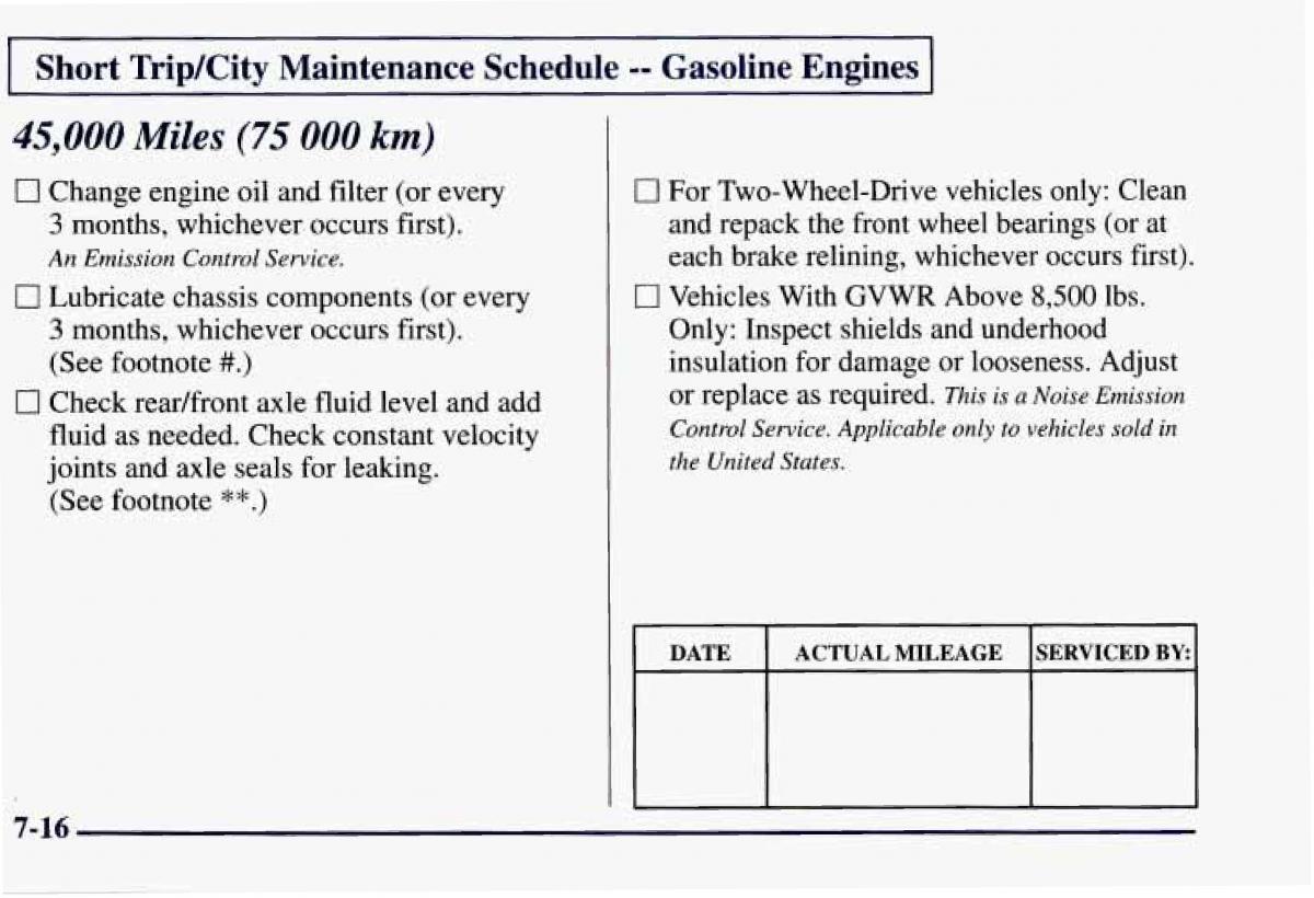 Chevrolet GMC Suburban VIII 8 owners manual / page 369