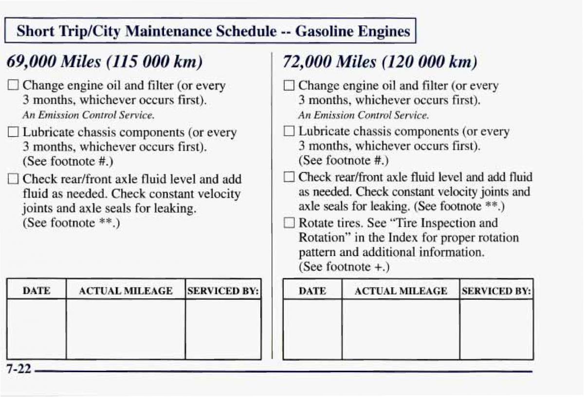 Chevrolet GMC Suburban VIII 8 owners manual / page 375