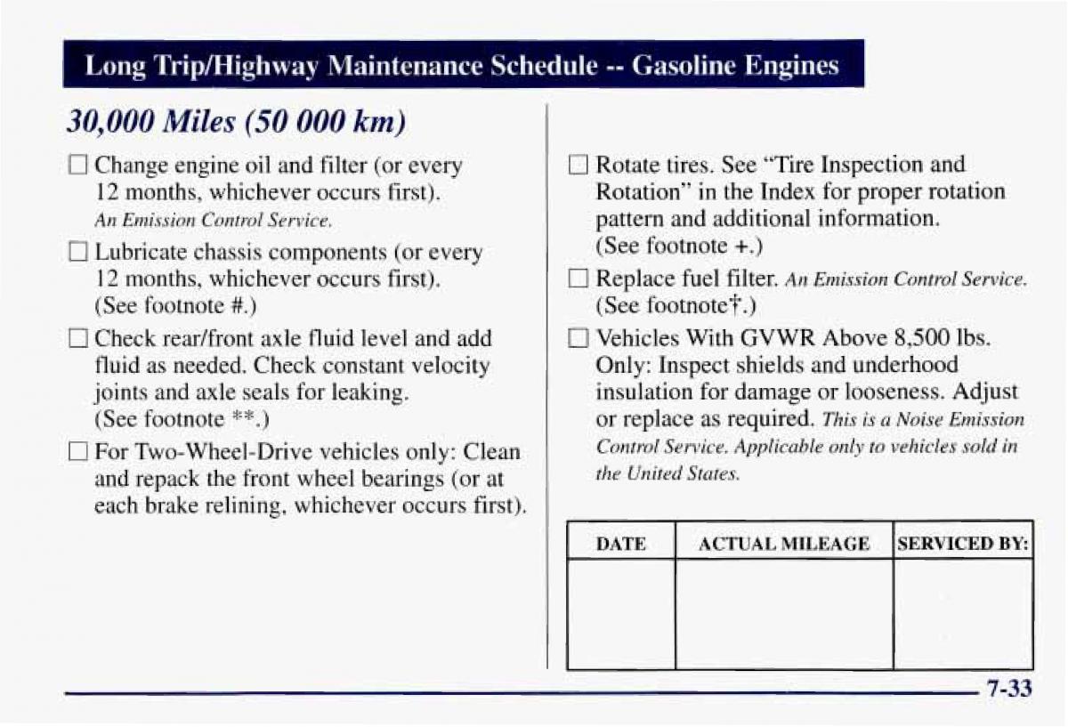 Chevrolet GMC Suburban VIII 8 owners manual / page 386