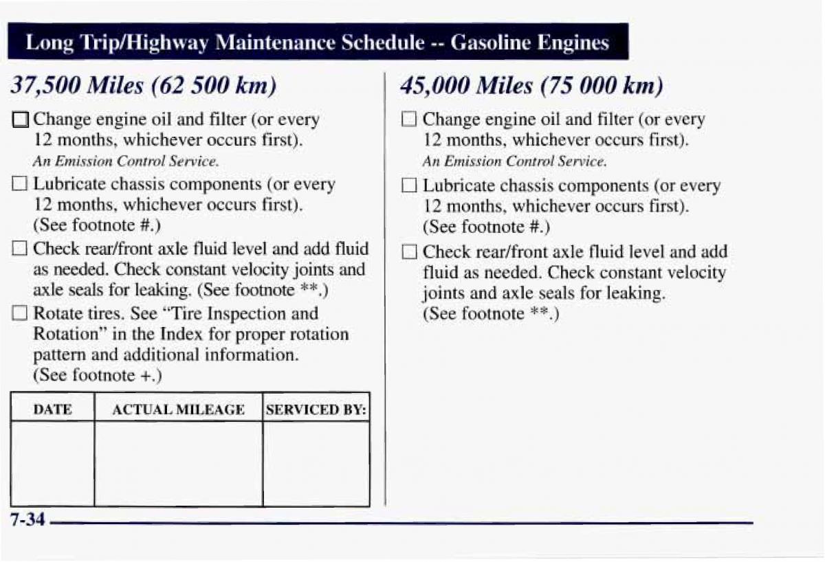 Chevrolet GMC Suburban VIII 8 owners manual / page 387