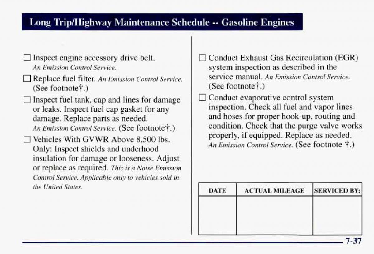 Chevrolet GMC Suburban VIII 8 owners manual / page 390