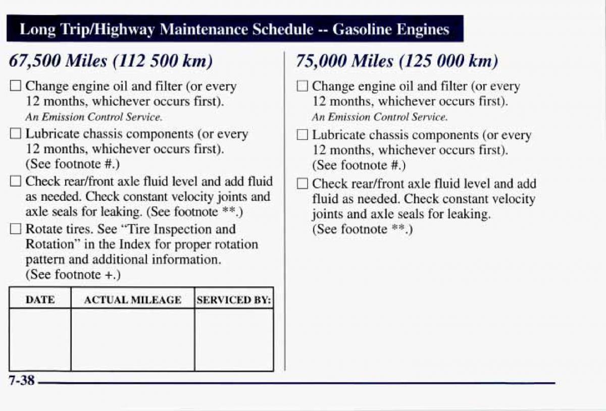 Chevrolet GMC Suburban VIII 8 owners manual / page 391