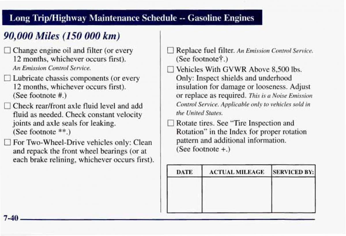 Chevrolet GMC Suburban VIII 8 owners manual / page 393