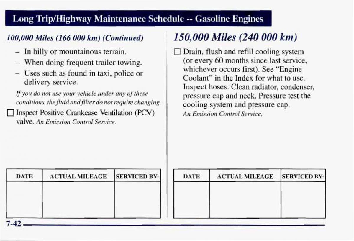 Chevrolet GMC Suburban VIII 8 owners manual / page 395