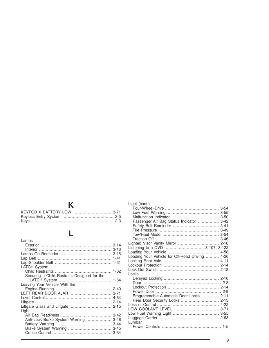 Chevrolet GMC Suburban IX 9 owners manual / page 547