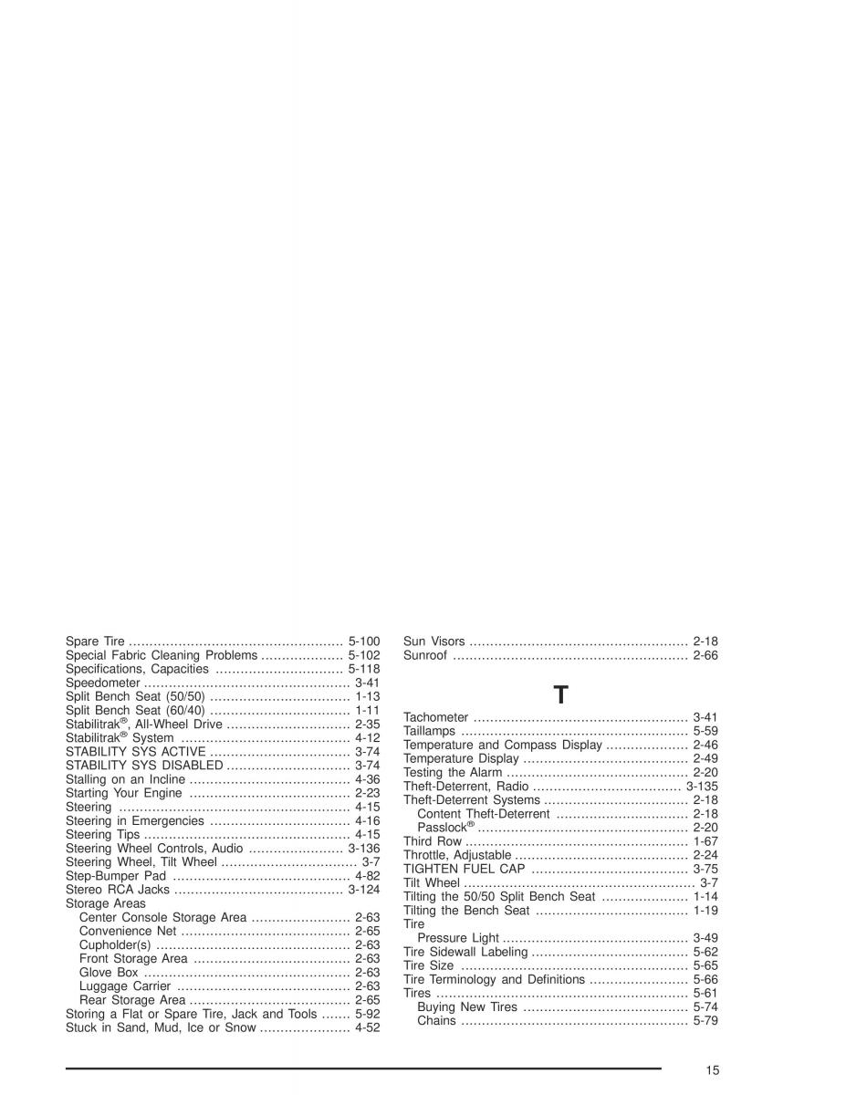 Chevrolet GMC Suburban IX 9 owners manual / page 553