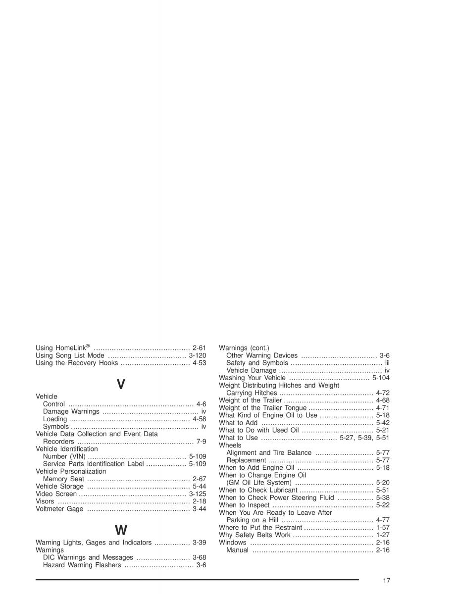 Chevrolet GMC Suburban IX 9 owners manual / page 555