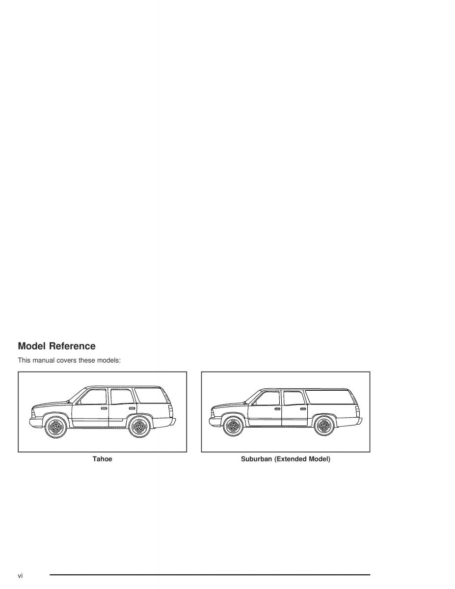 Chevrolet GMC Suburban IX 9 owners manual / page 6