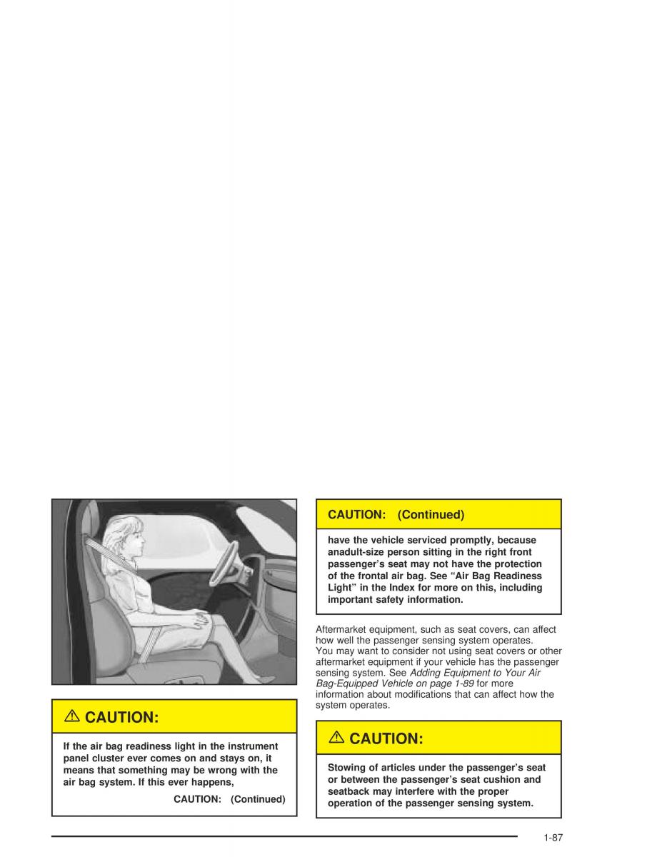 Chevrolet GMC Suburban IX 9 owners manual / page 93