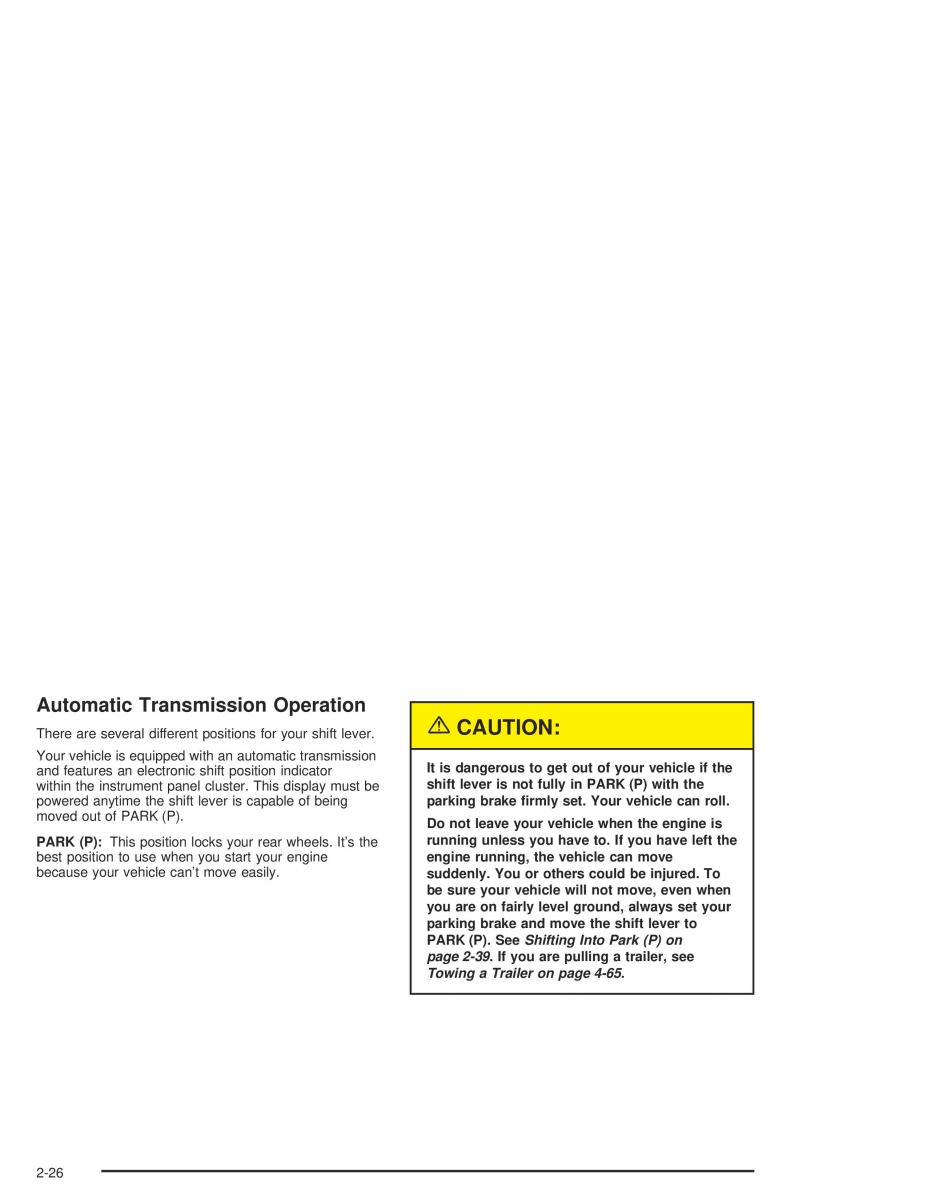 Chevrolet GMC Suburban IX 9 owners manual / page 122