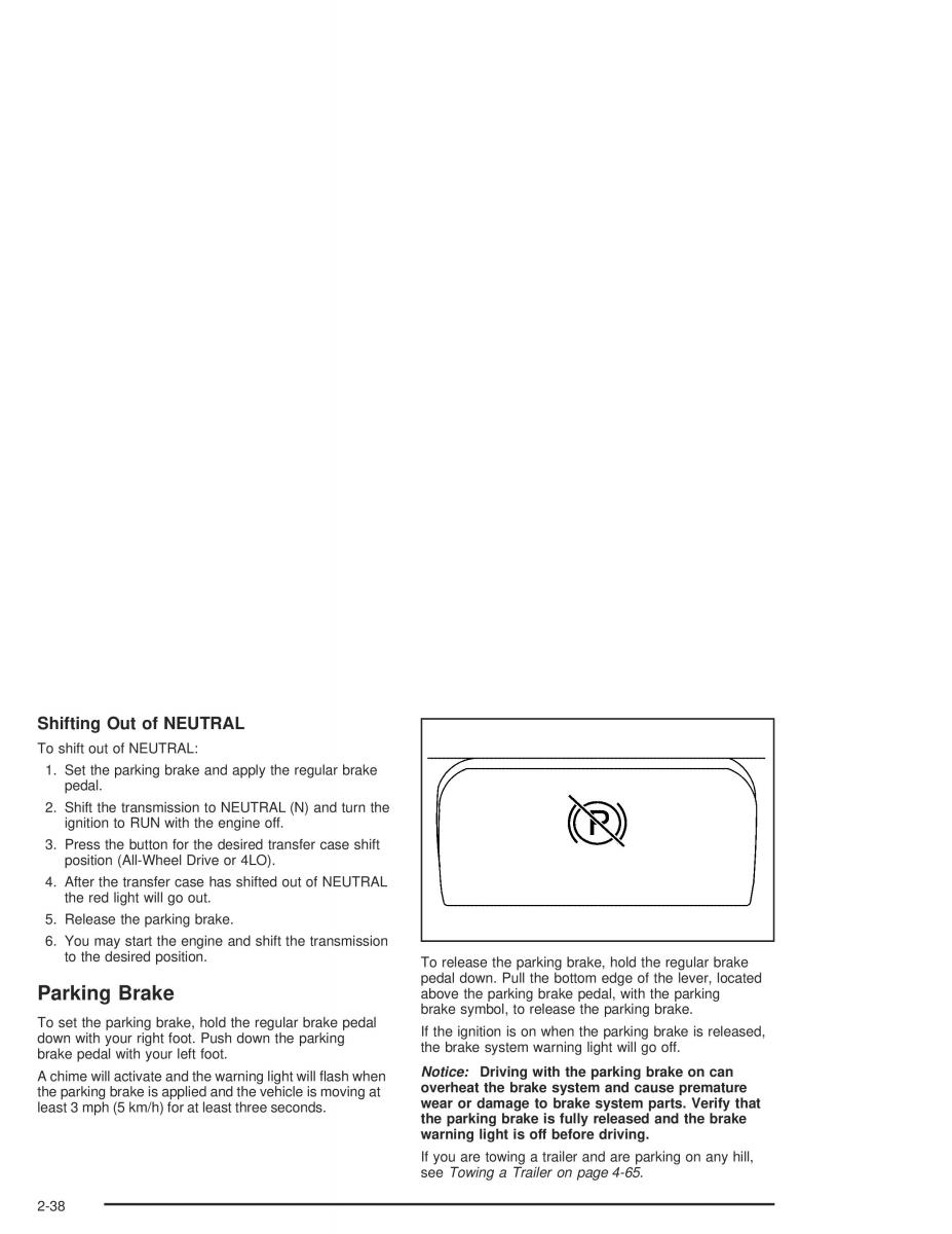 Chevrolet GMC Suburban IX 9 owners manual / page 134