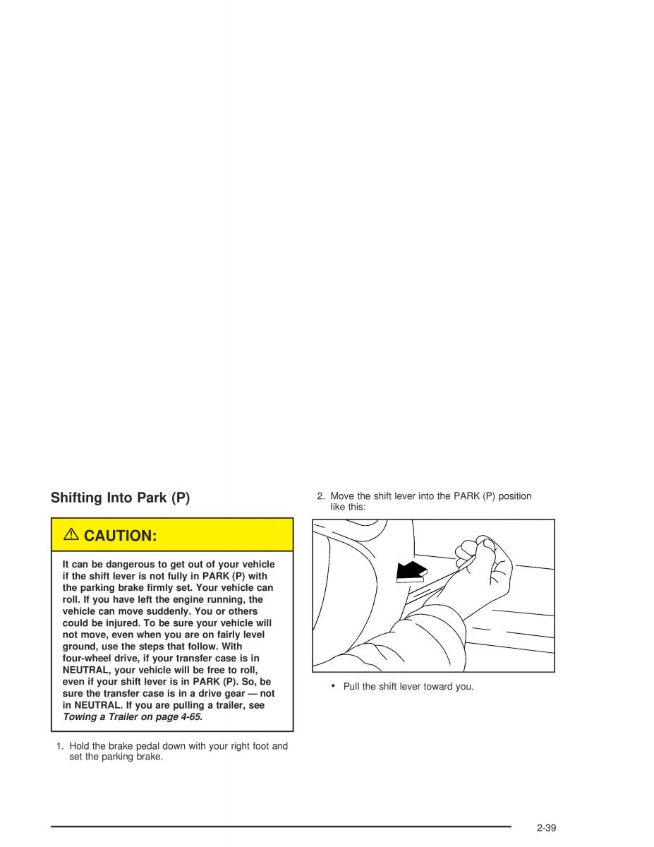 Chevrolet GMC Suburban IX 9 owners manual / page 135