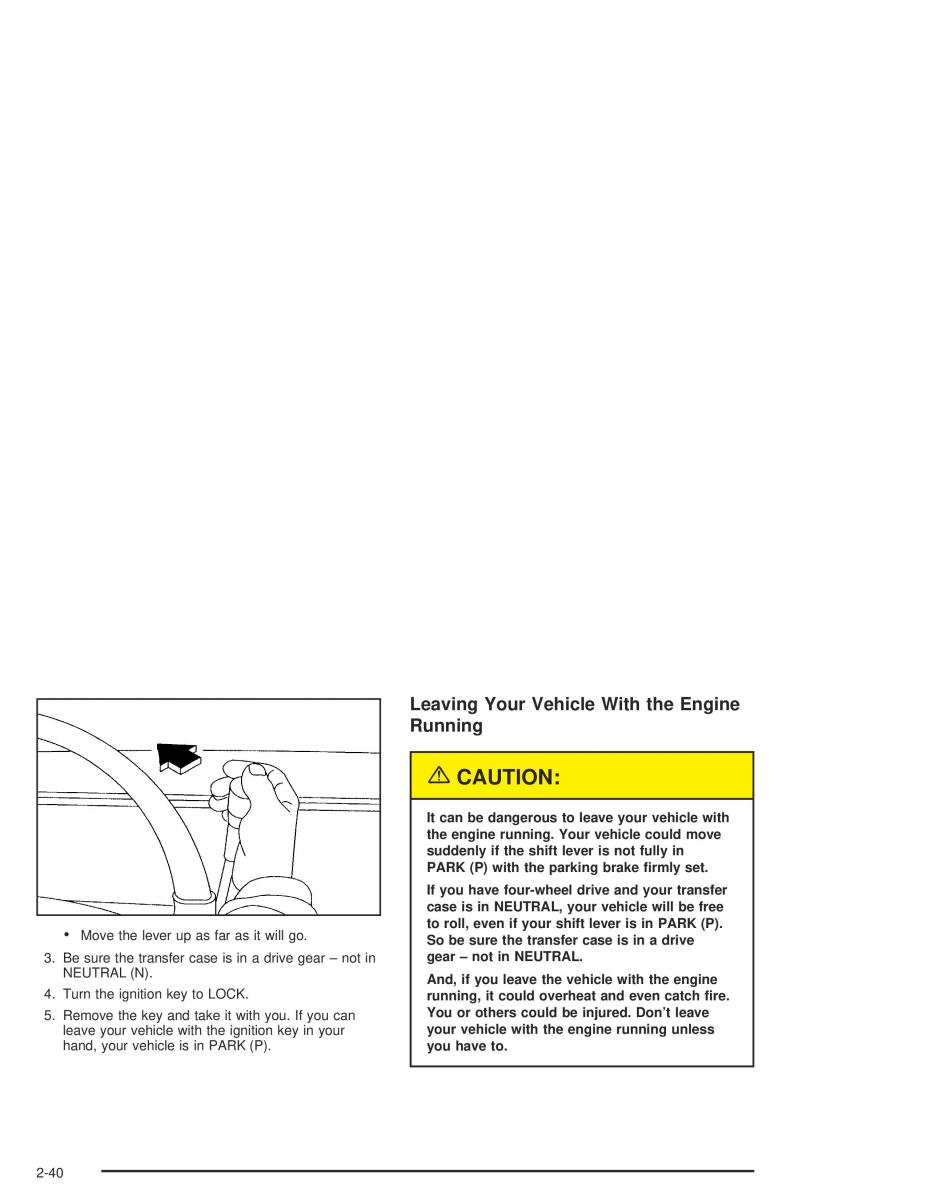 Chevrolet GMC Suburban IX 9 owners manual / page 136