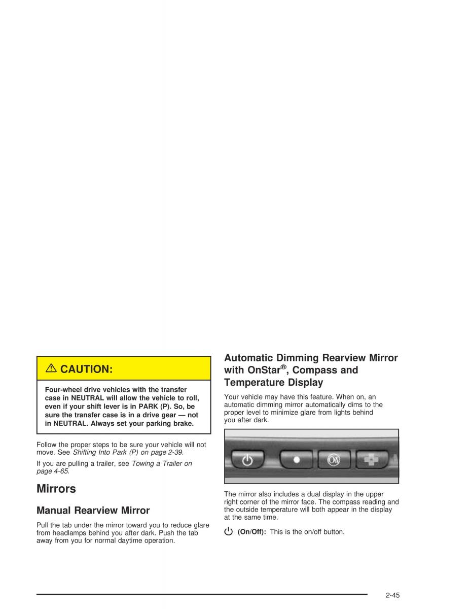 Chevrolet GMC Suburban IX 9 owners manual / page 141