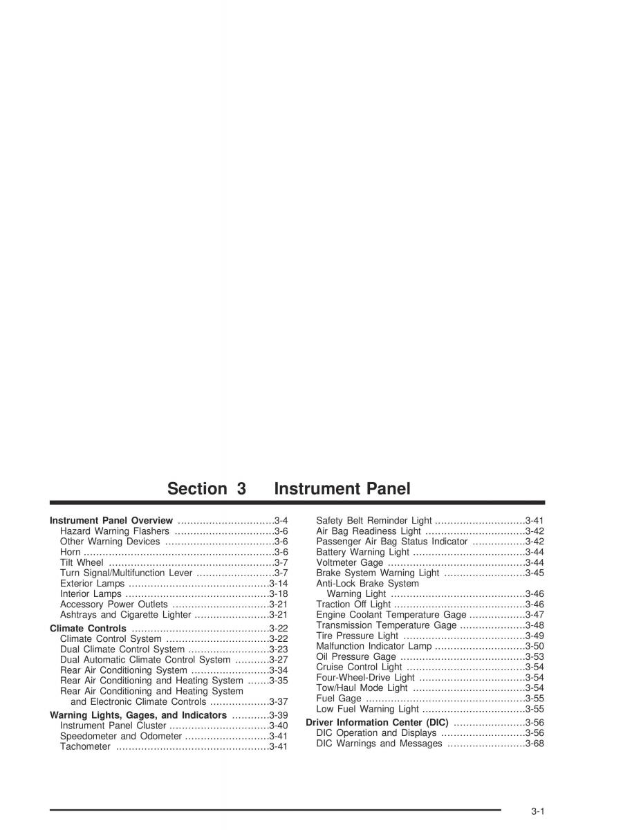 Chevrolet GMC Suburban IX 9 owners manual / page 165