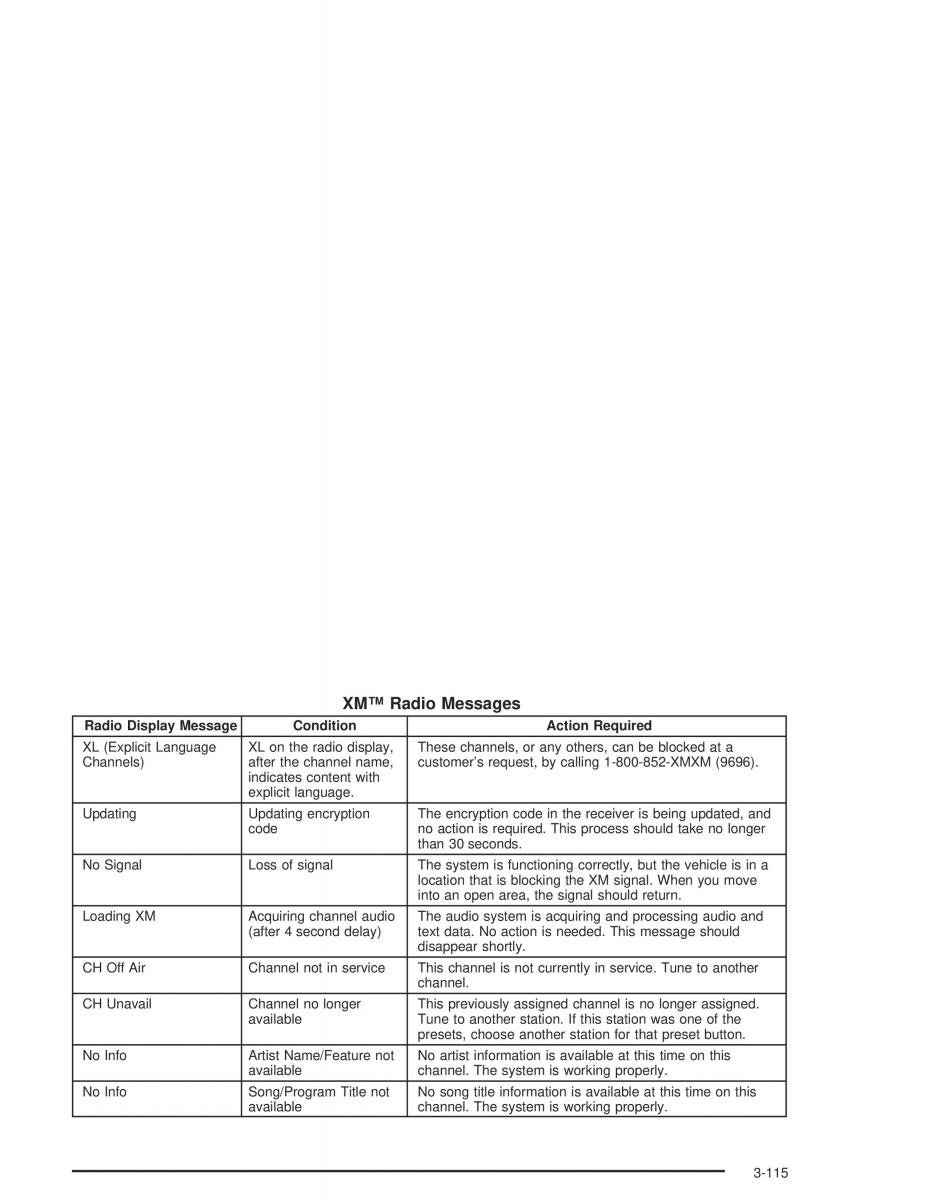 Chevrolet GMC Suburban IX 9 owners manual / page 279