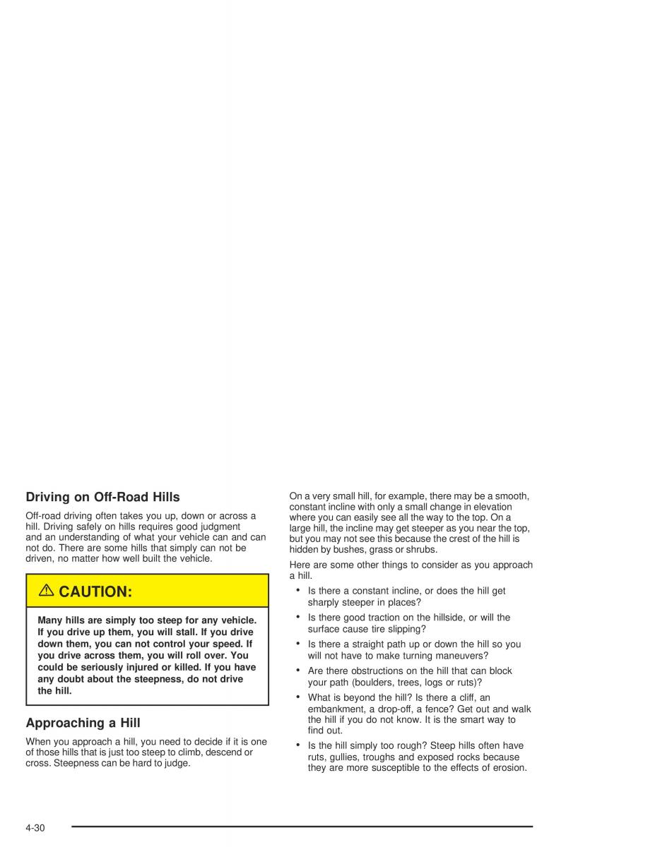 Chevrolet GMC Suburban IX 9 owners manual / page 334