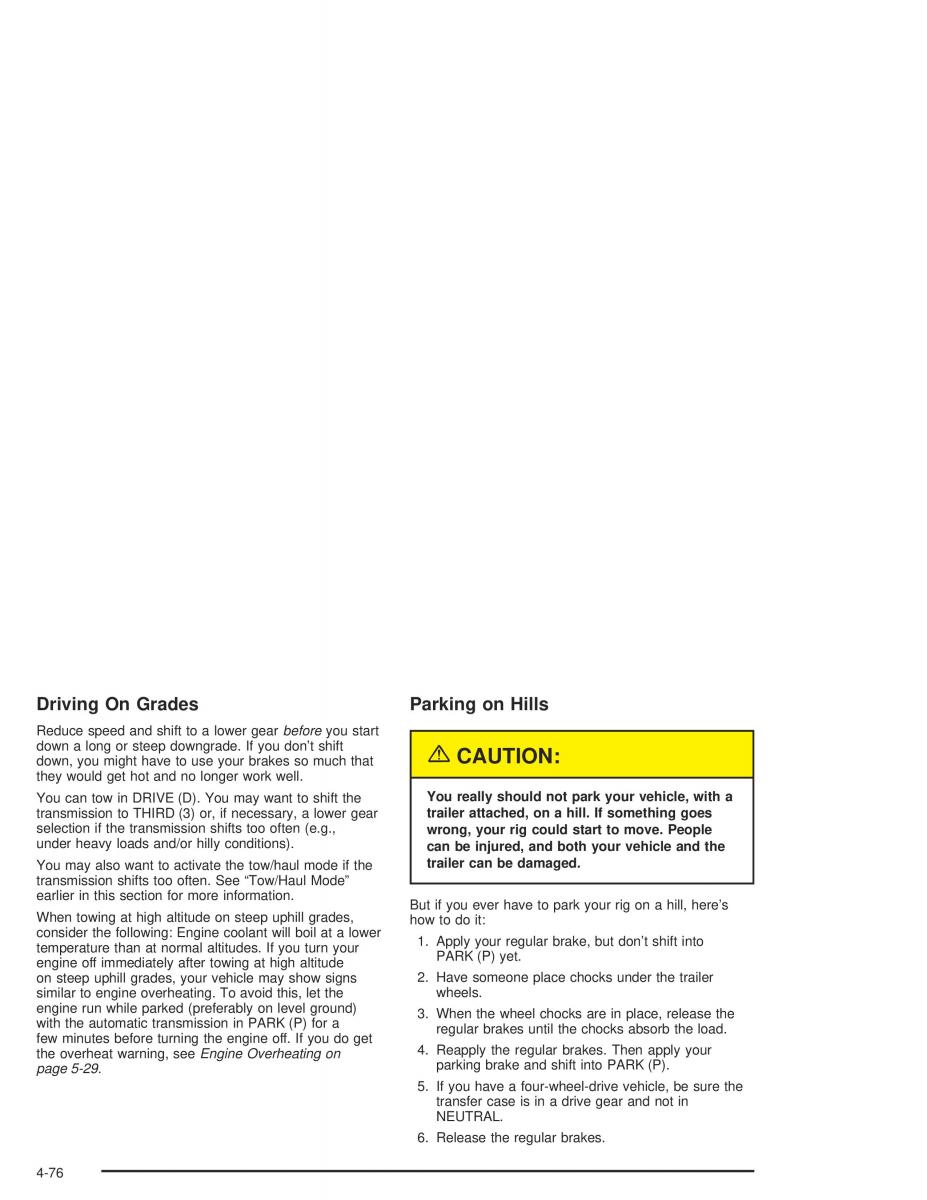 Chevrolet GMC Suburban IX 9 owners manual / page 380