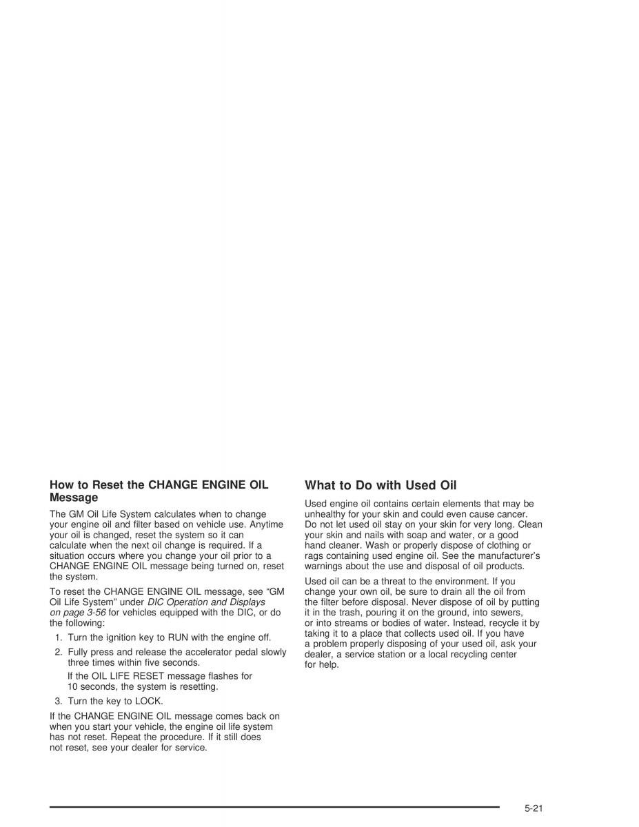 Chevrolet GMC Suburban IX 9 owners manual / page 407