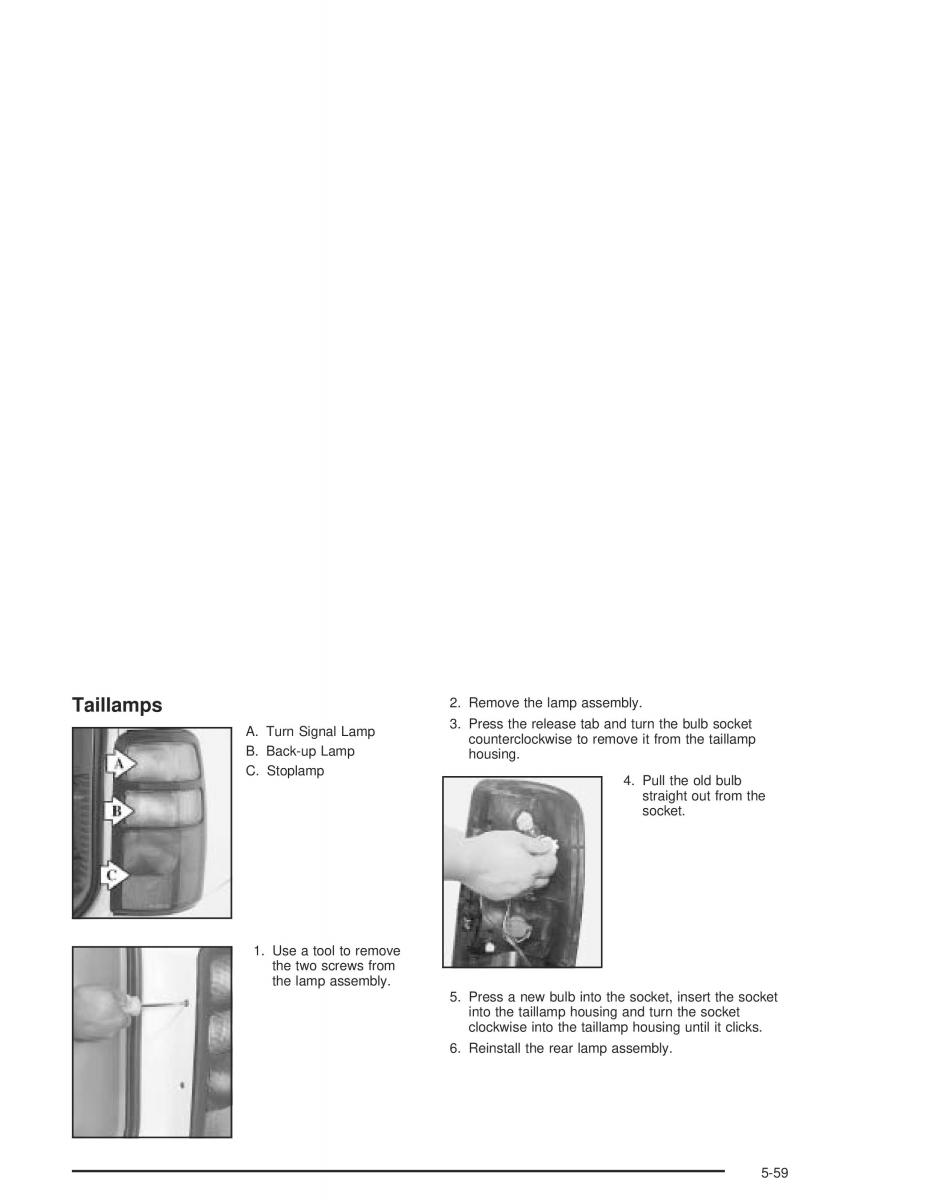 Chevrolet GMC Suburban IX 9 owners manual / page 445