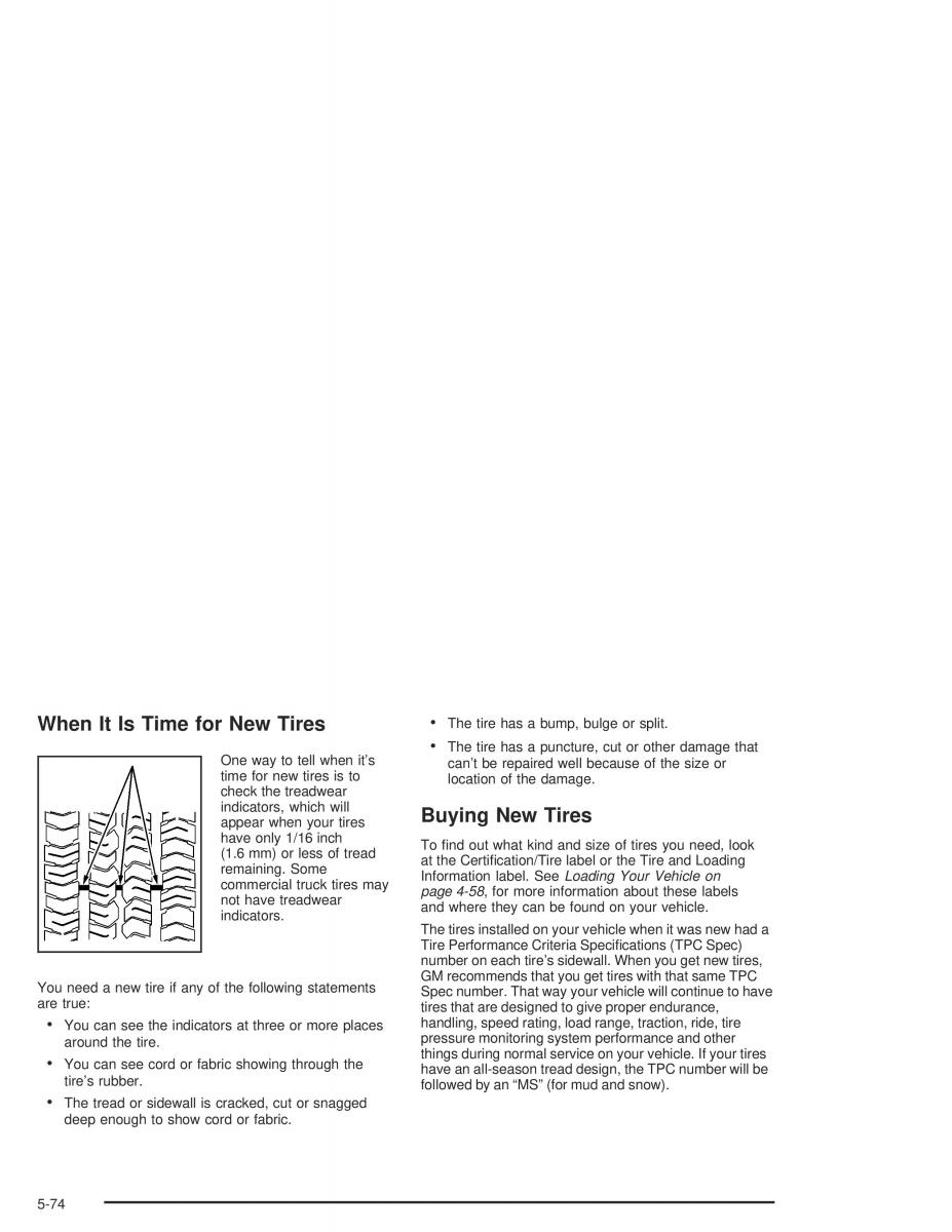 Chevrolet GMC Suburban IX 9 owners manual / page 460