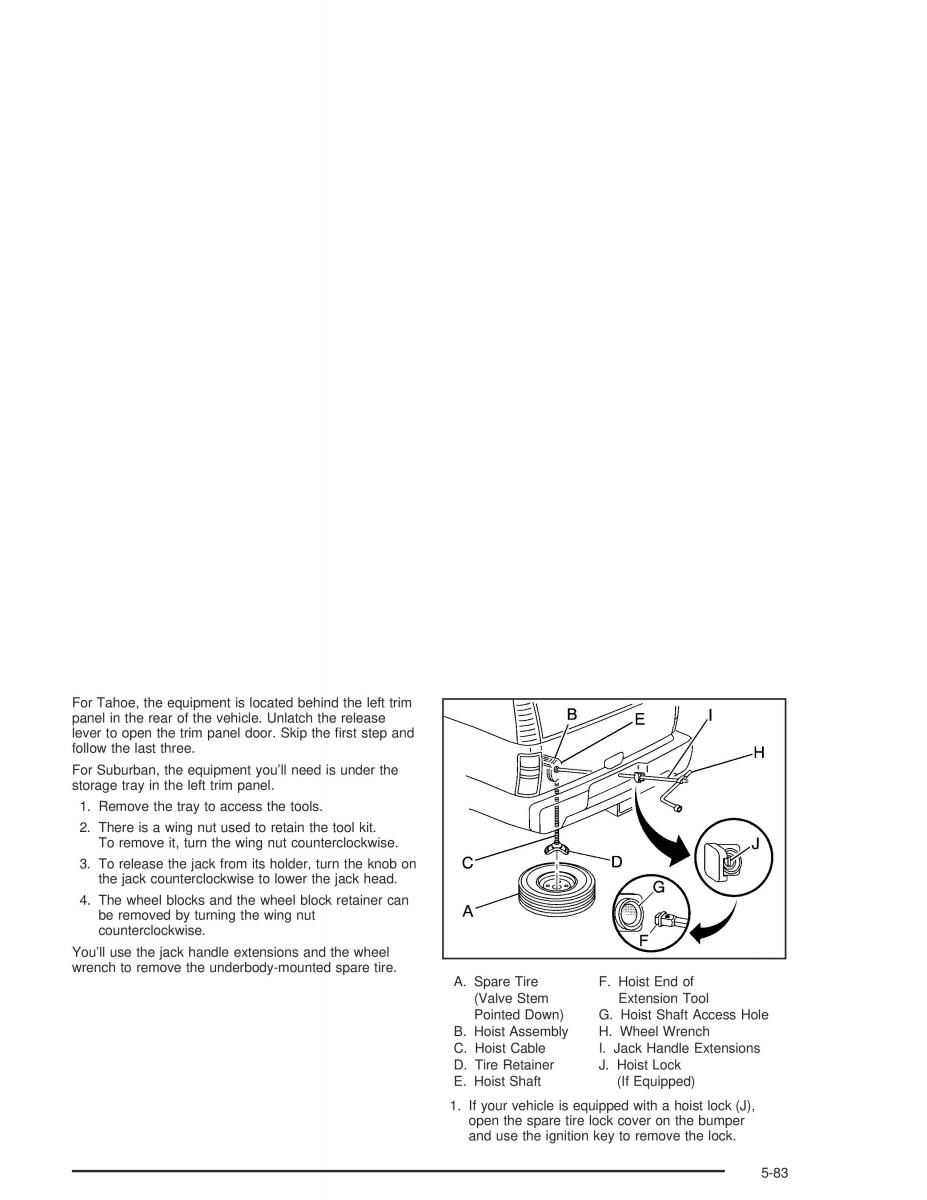 Chevrolet GMC Suburban IX 9 owners manual / page 469