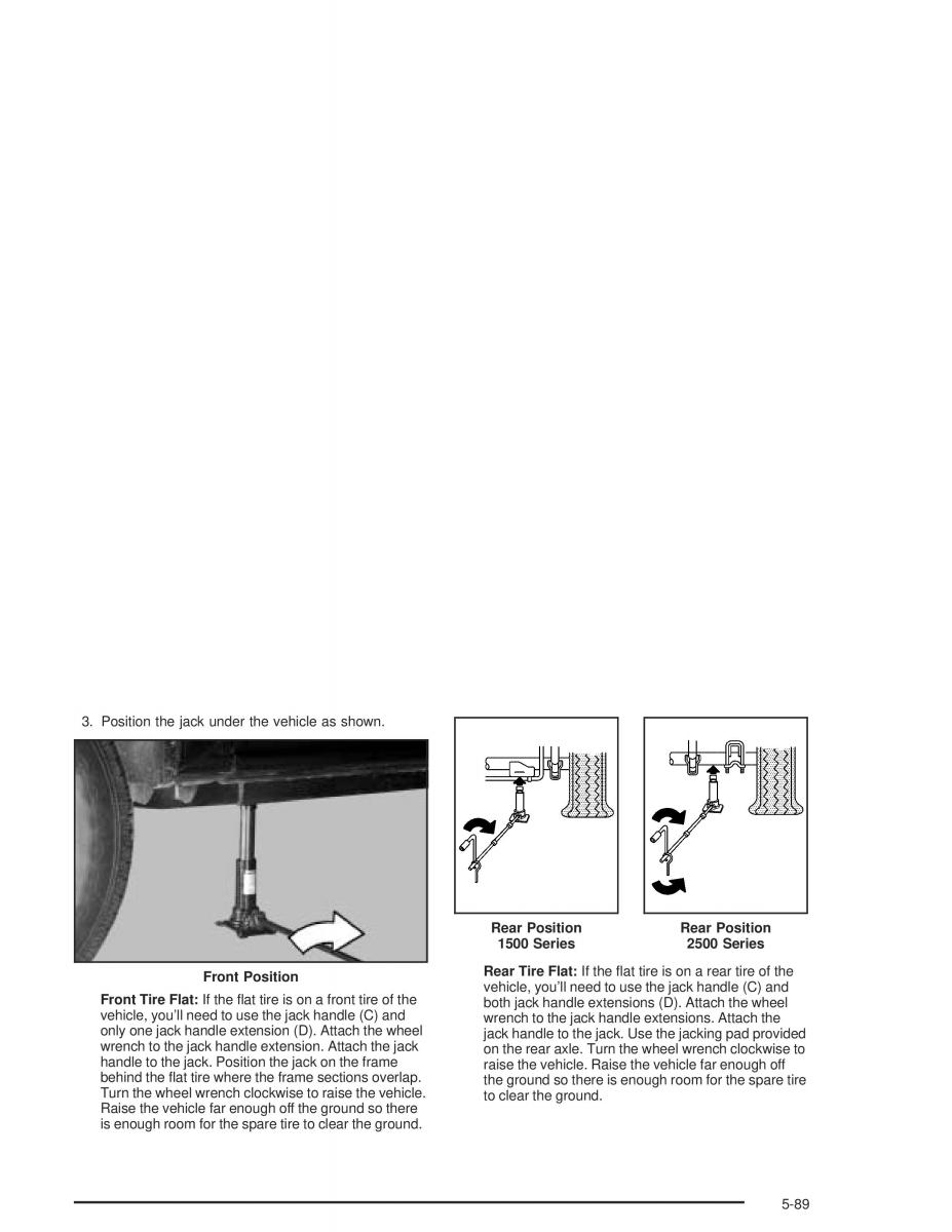 Chevrolet GMC Suburban IX 9 owners manual / page 475