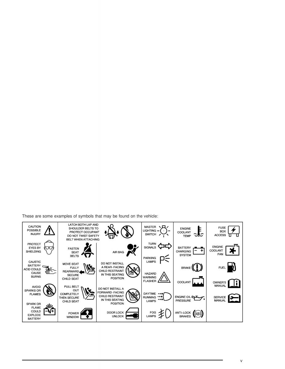 Chevrolet GMC Suburban IX 9 owners manual / page 5