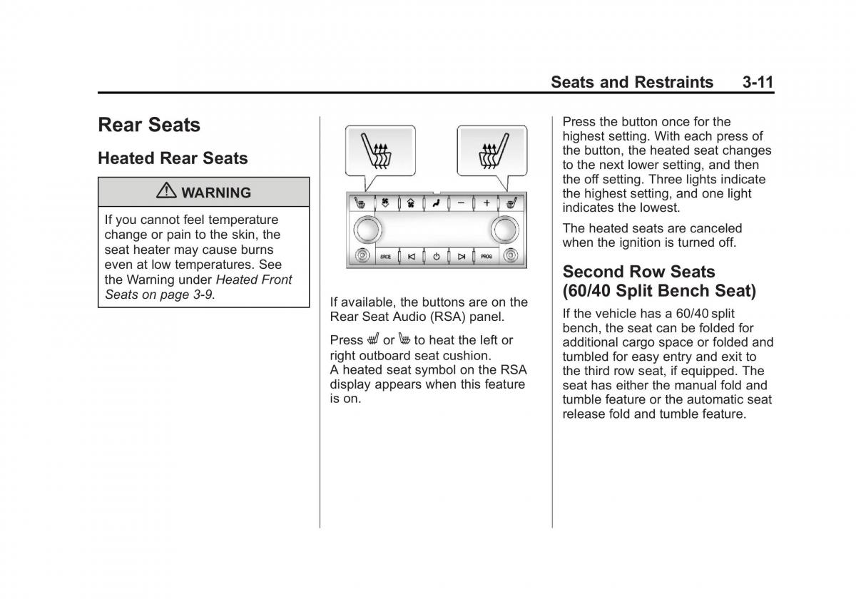 Chevrolet GMC Suburban X 10 owners manual / page 75