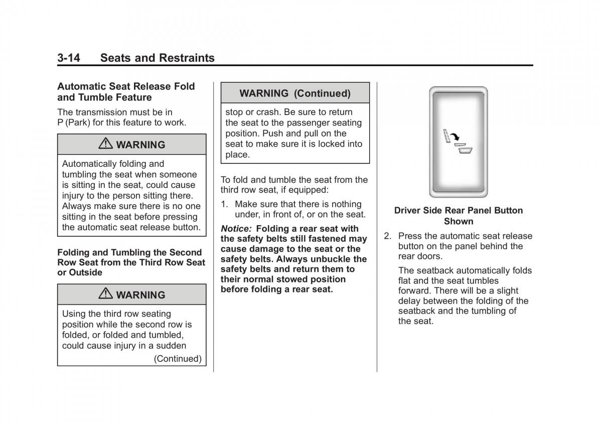 Chevrolet GMC Suburban X 10 owners manual / page 78