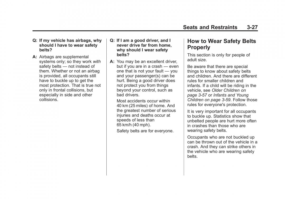 Chevrolet GMC Suburban X 10 owners manual / page 91