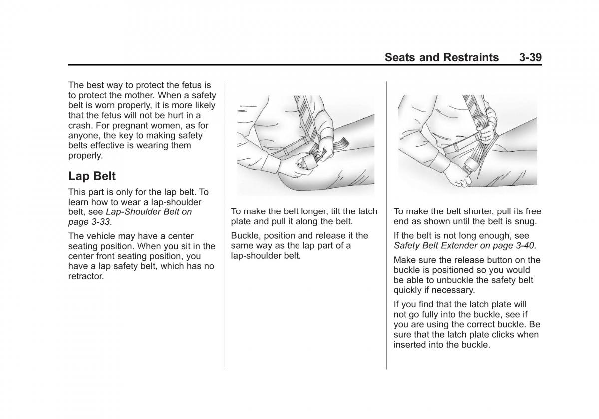 Chevrolet GMC Suburban X 10 owners manual / page 103