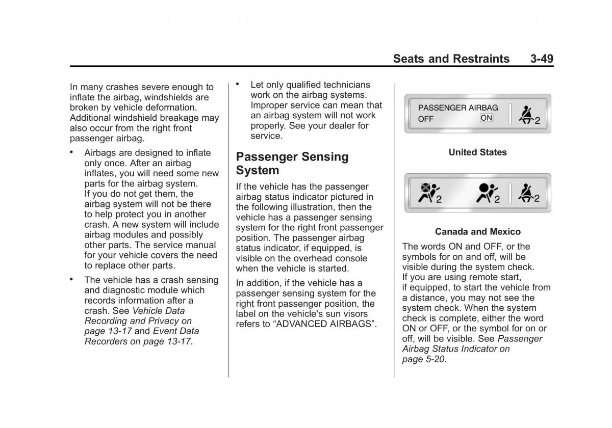 Chevrolet GMC Suburban X 10 owners manual / page 113