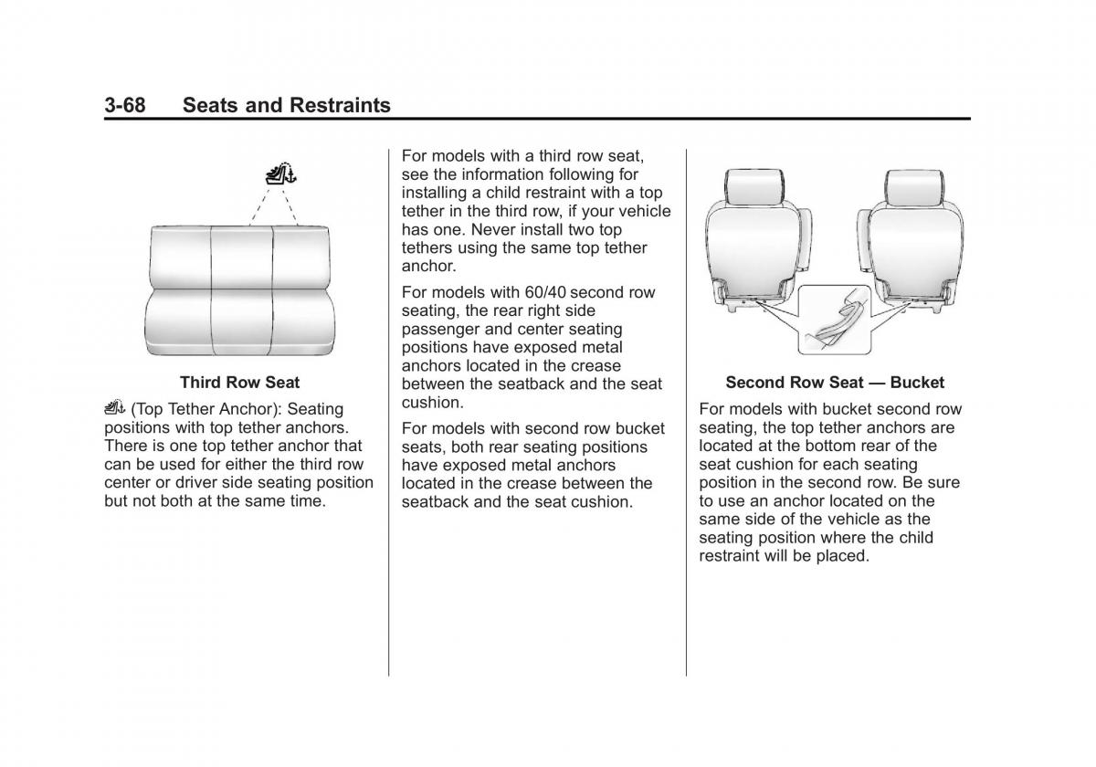 Chevrolet GMC Suburban X 10 owners manual / page 132